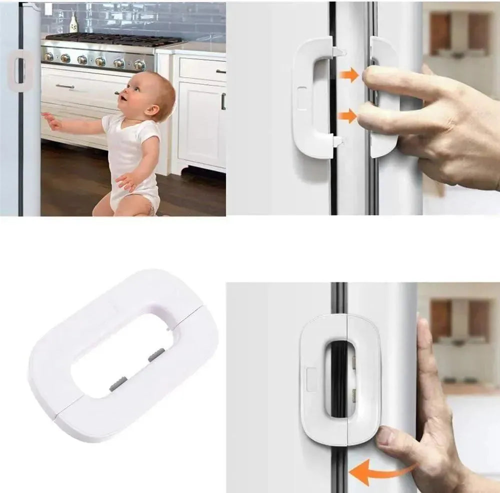 Smart Fridge locked - Protect Food Kids and Pets
